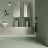 Casalgrande Concept Green Rectified Wall & Floor Tiles (including Concept Cannetè Green decor tiles)