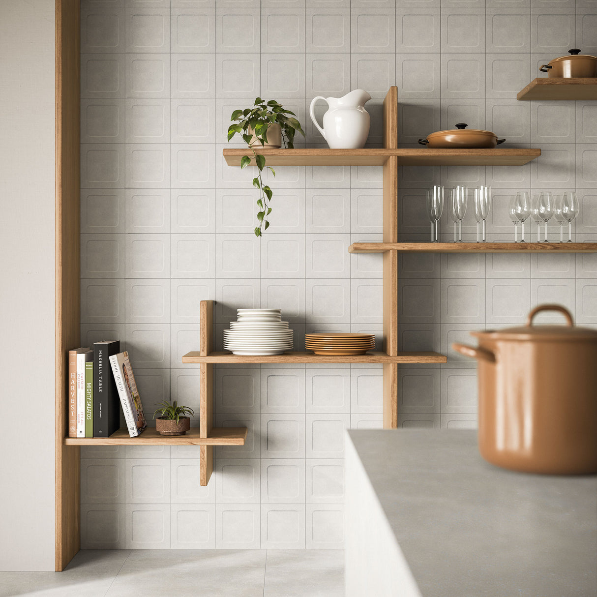 Casalgrande Concept White Decoro 3D