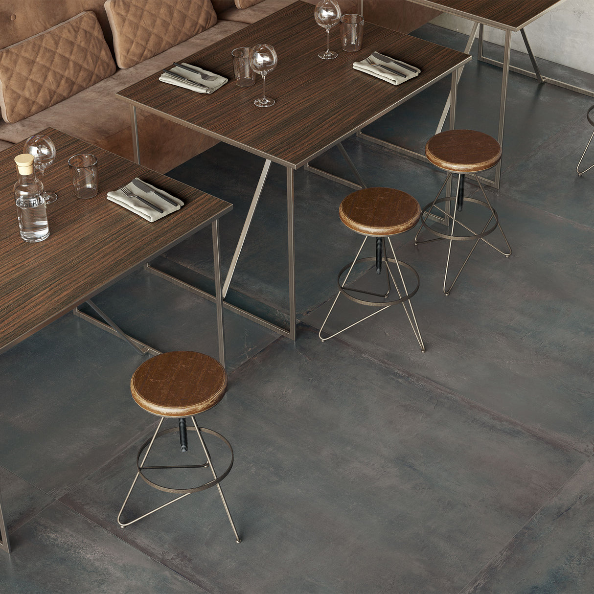 Casalgrande Fusion Black Rectified Wall & Floor Tiles