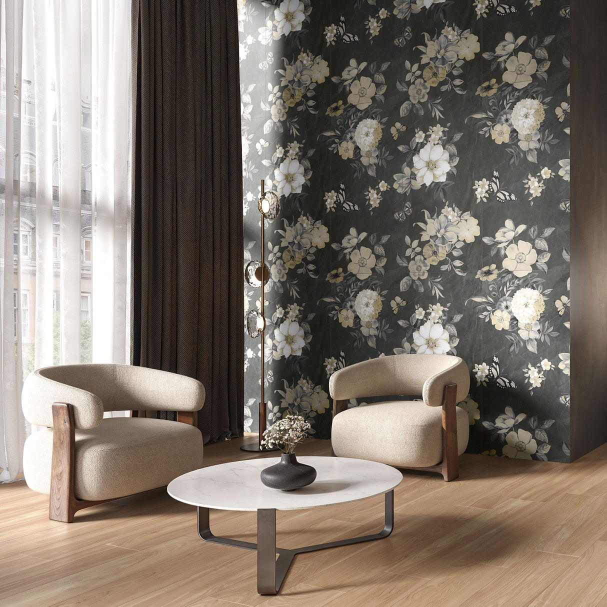 Casalgrande Imagina Florilege Decorative Wall Tiles