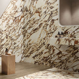 Casalgrande Marmora Pavonazzetto (120x278 honed, 120x120 vein-touch)