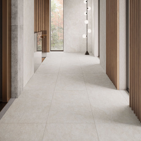 Casalgrande Pietra Tiburtina Aventino Anticata Cross Rectified Floor Tiles