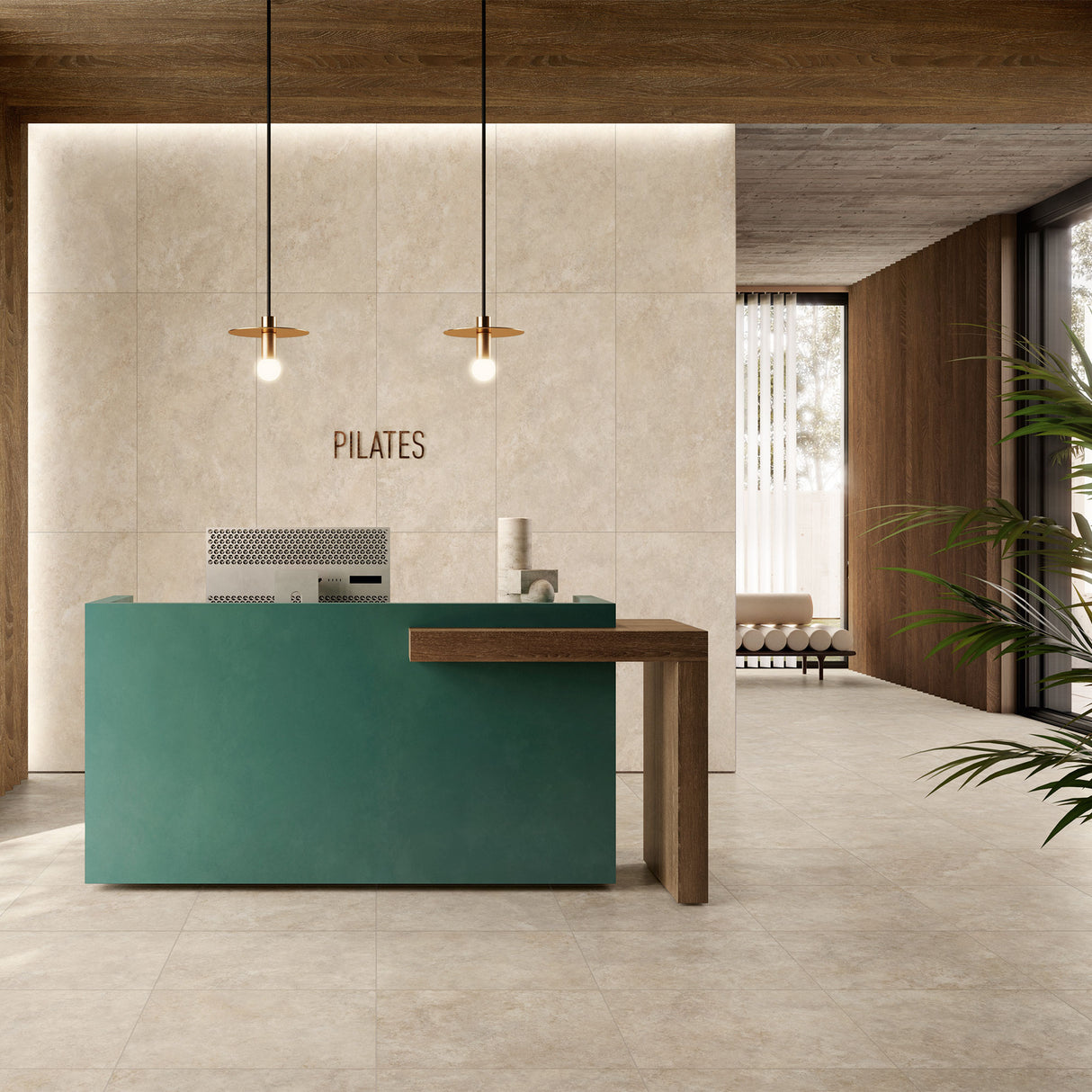 Casalgrande Pietra Tiburtina Campidoglio Cross Rectified Wall & Floor Tiles