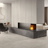 Casalgrande Pietra Tiburtina Palatino Vein Tiles (shown on walls)