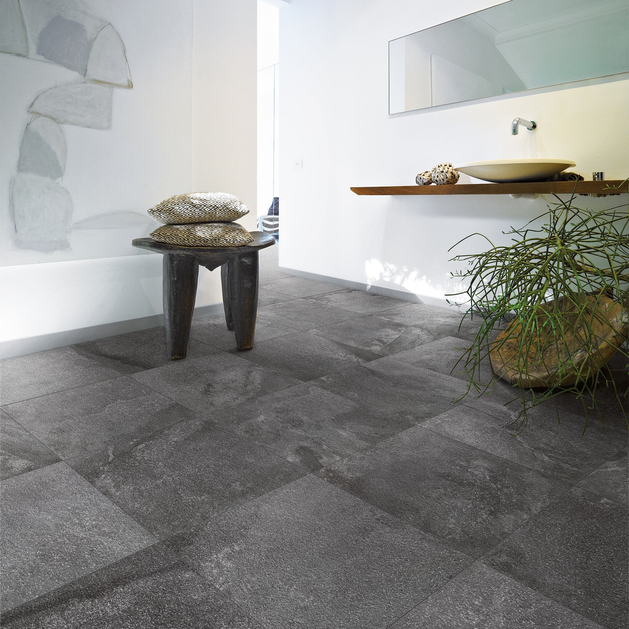 Casalgrande Amazzonia Dragon Black Tile