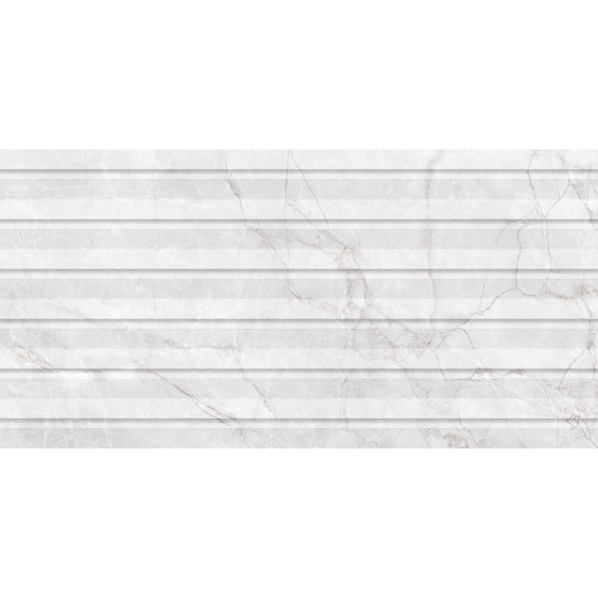 Celestia Linear Bianco Gloss Wall Tile 30 x 60cm