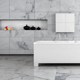 Ciela Blue Matt Tiles on walls and floor