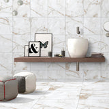 Ciela Brown tiles on wall and floor