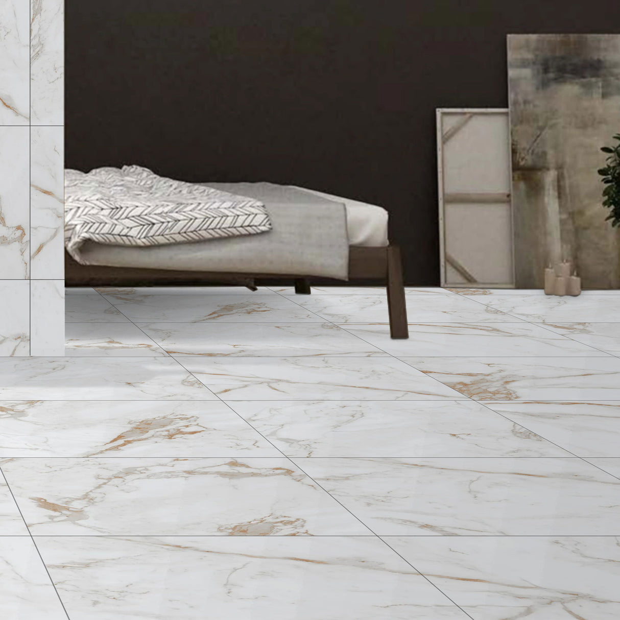 Ciela Brown tiles on wall and floor