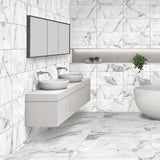 Ciela Grey Matt Tiles on bathroom walls