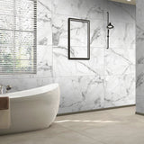 Ciela Grey Matt Tiles on bathroom walls