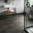 ClickLux Axia Concrete Anthracite Matt SPC Click Vinyl 30.5 x 61cm