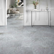 ClickLux Bowfell Stone Grey Matt SPC Click Vinyl 30.5 x 61cm