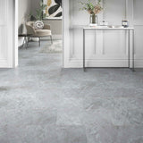 ClickLux Bowfell Stone Grey Matt SPC Click Vinyl 30.5 x 61cm