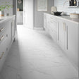 ClickLux Castello Marble White Matt SPC Click Vinyl 30.5 x 61cm