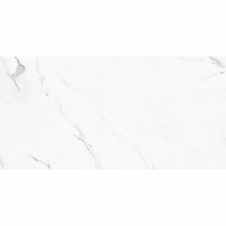 ClickLux Castello Marble White Matt SPC Click Vinyl 30.5 x 61cm