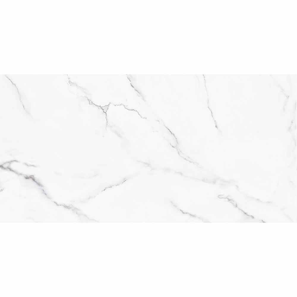 ClickLux Castello Marble White Matt SPC Click Vinyl 30.5 x 61cm