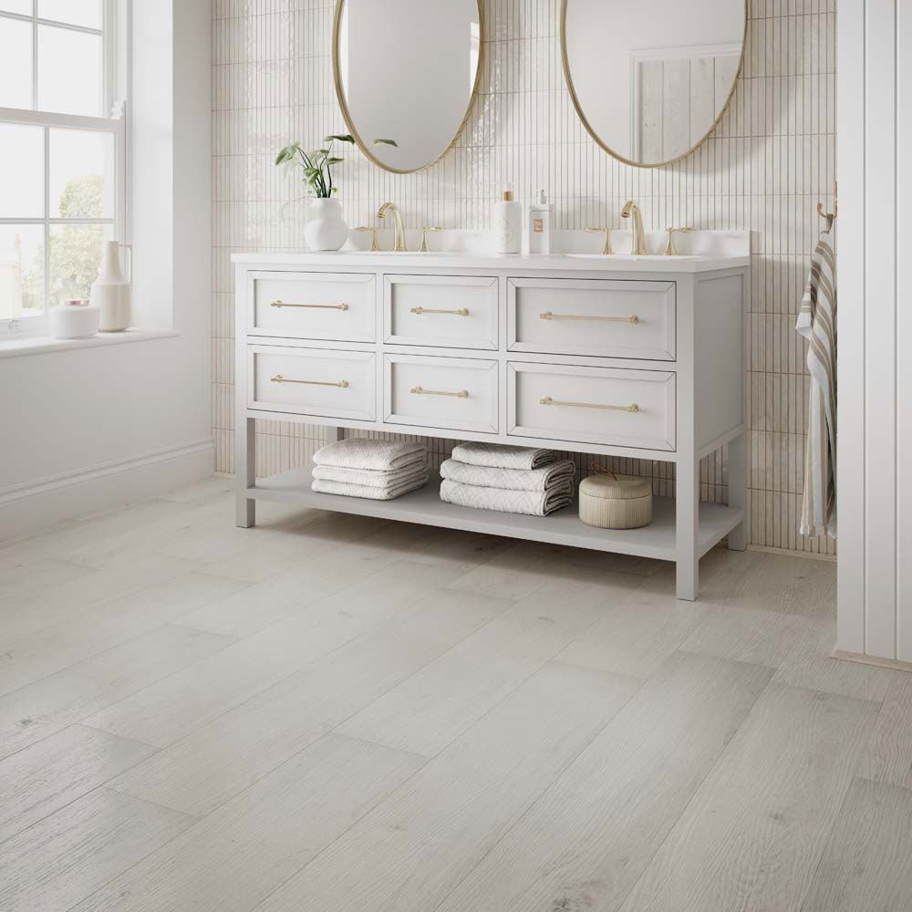 ClickLux Premium Limed Beech Matt SPC Click Vinyl 22.9 x 121.9cm