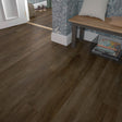 ClickLux Rich Walnut Matt SPC Click Vinyl 17.8 x 121.9cm