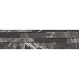 Contour Black Matt Split Face Wall Tile 150 x 610mm