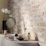 Contour Beige Matt Split Face Wall Tiles