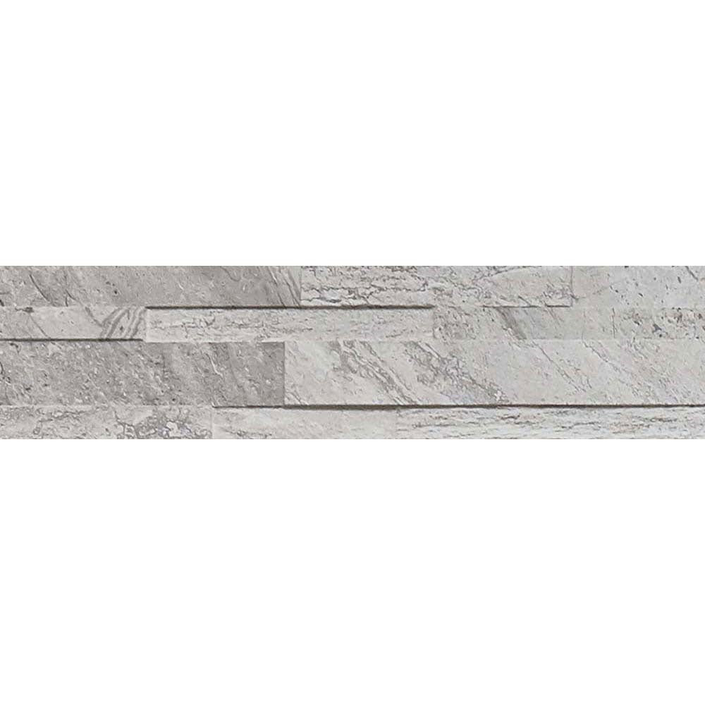 Contour Grey Matt Split Face Wall Tile 150 x 610mm