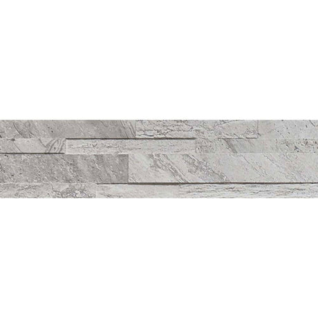 Contour Grey Matt Split Face Wall Tile 150 x 610mm