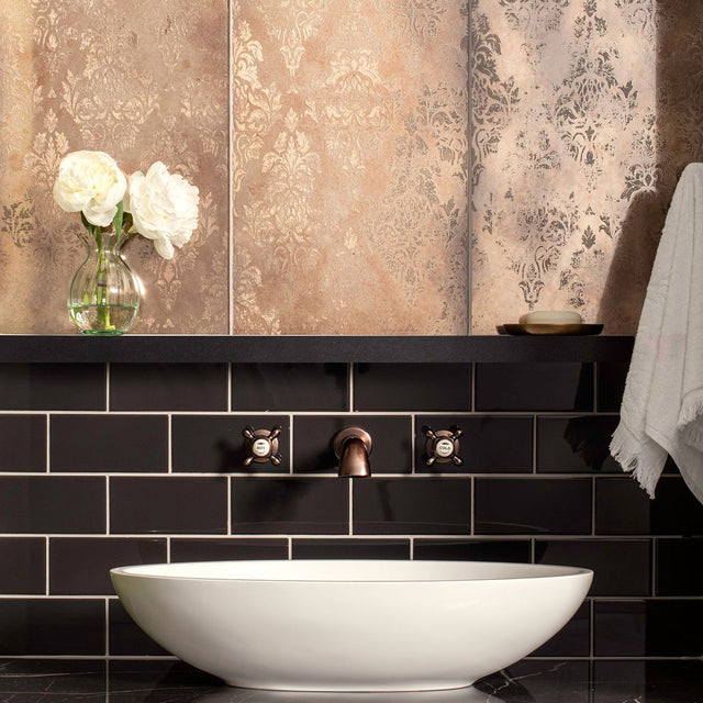 Dimension Glass Arabesque Glass Tiles 30 x 60cm