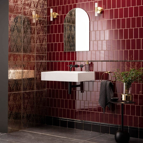 Dimension Glass Arabesque Glass Tiles 30 x 60cm