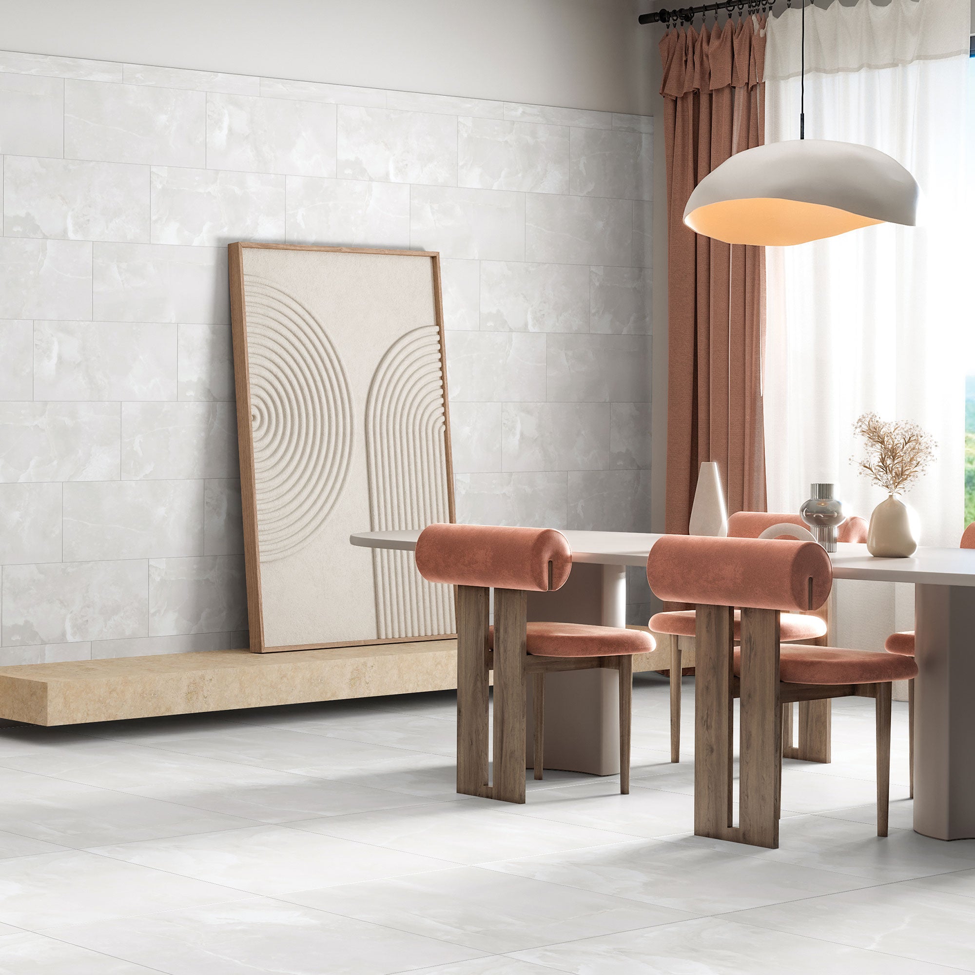 Element Bianco Rectified Tiles