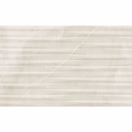 Evara Marfil Decor Matt Ceramic Wall Tile 33.3 x 55cm