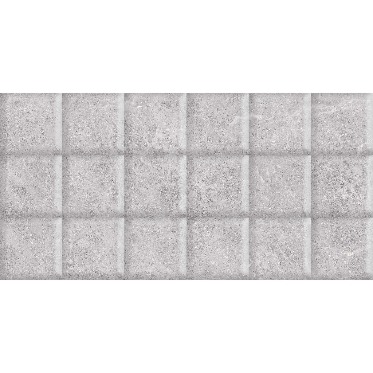 Firenze Jazz Grey Gloss Decor Wall Tile 30 x 60cm