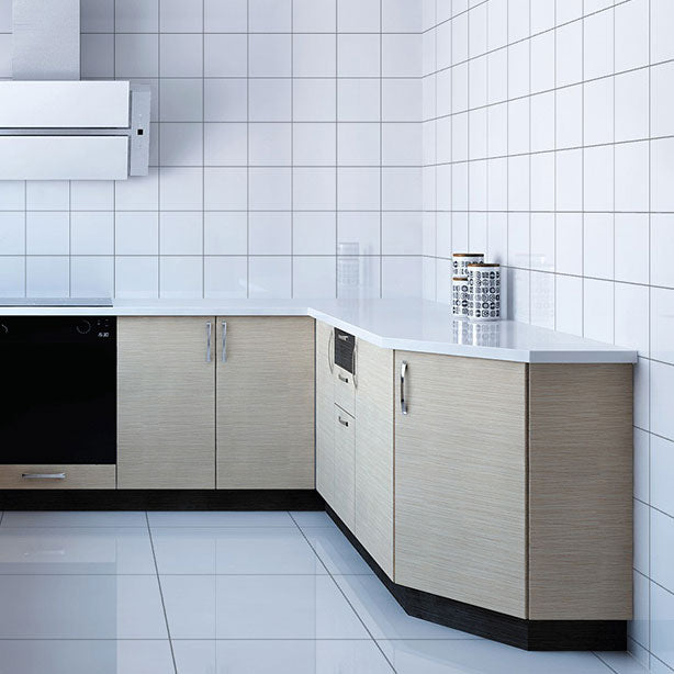 Flat White Gloss Ceramic Wall Tiles