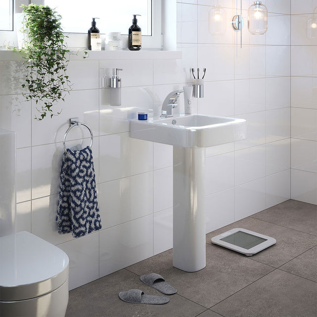 Flat White Gloss Ceramic Wall Tiles