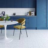 Fleck White Matt Wall & Floor Tile 185 x 185mm