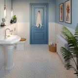 Fleck White Matt Wall & Floor Tiles