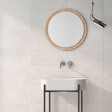 Galeno Lined Moon wall tiles (with Galeno Moon plain tiles)