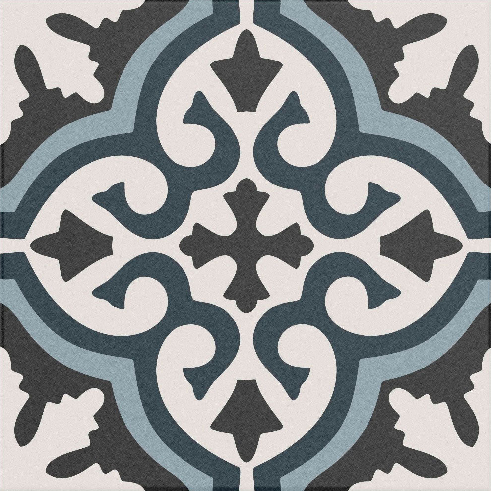 Galleria Montaro Patterned Matt Tile 25 x 25cm (single tile)