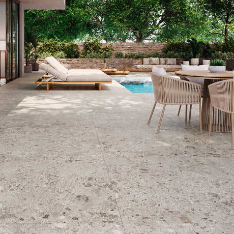 Grespania Bierzo Moka anti-slip poolside terrace