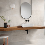 Grespania Metropolitan Perla Wall Tile (with Hudson Perla decor tile)