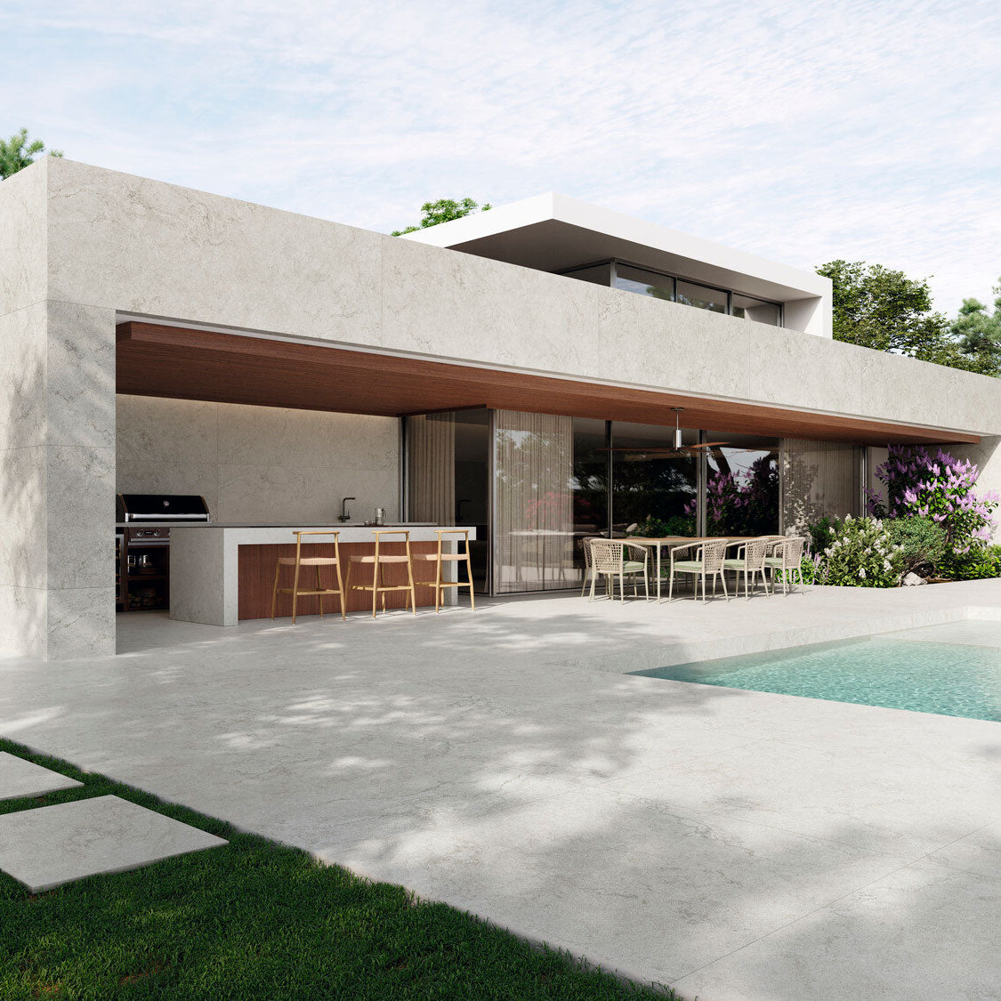 Grespania Ribera Blanco Outdoor Tiles (including Coverlam sizes)