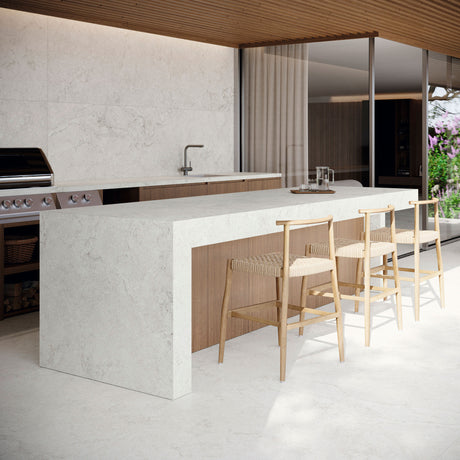 Grespania Ribera Blanco wall & floor tiles in kitchen