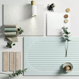 Grespania Santorini Blanco on a moodboard