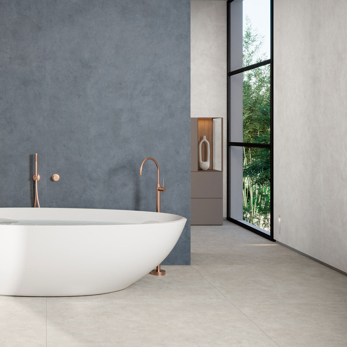 Grespania Surface Marfil Wall Tiles (with Surface Cobalto)