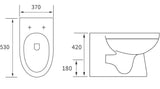 Tabo Cameo Back To Wall WC 
