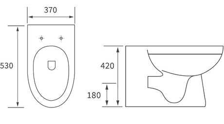 Tabo Cameo Back To Wall WC 
