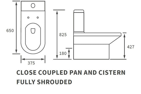 Tabo Cameo C/C Fully Shrouded WC