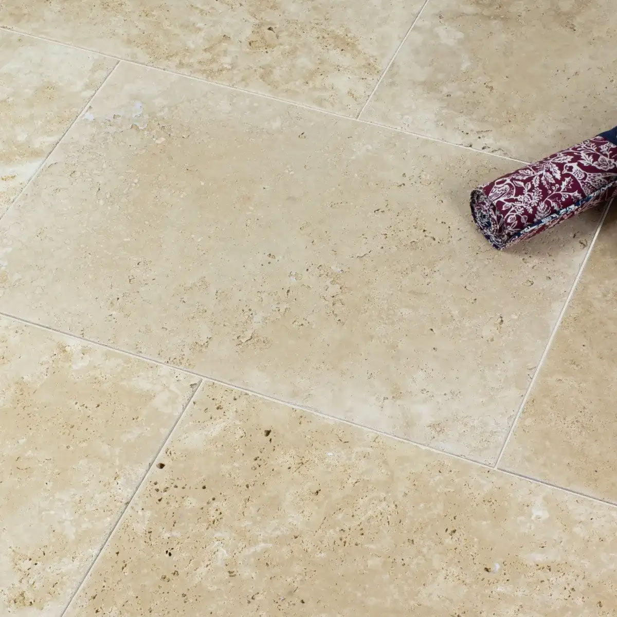 IS Lydia Classico Tumbled Travertine tiles