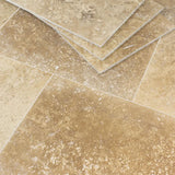 IS Siva Noce Honed & Filled Travertine tiles