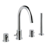 JTP FLORENCE Chrome 4 Hole Bath Shower Mixer Tap